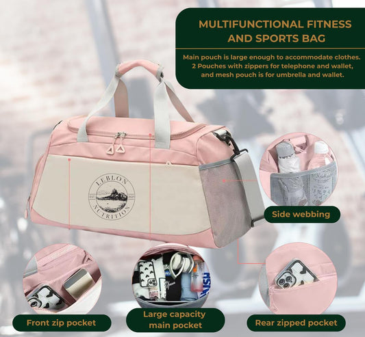 Leblon Nutrition Premium Duffel Bag